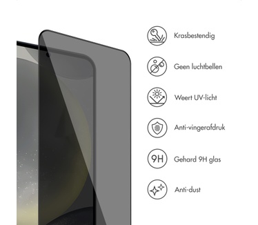 Accezz Gehard Glas Privacy Screenprotector + Applicator