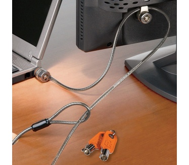 Kensington Kensington Twin MicroSaver® Master Keyed-slot - gedeelde toegang (Like Keyed)