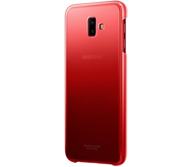Samsung Galaxy J6+ Gradation Cover  Rood