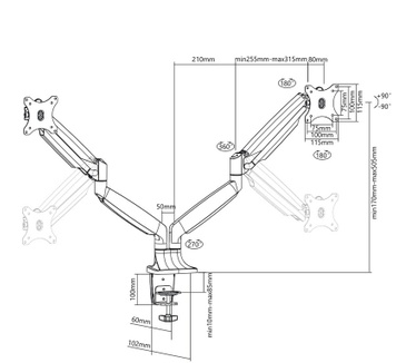 Multibrackets 7086