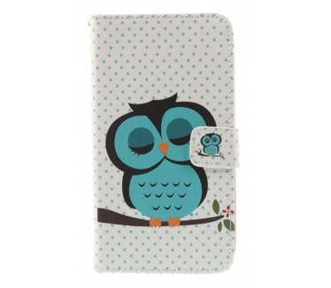 Kees Portemonnee Hoesje Samsung Galaxy Note 4 - Sleeping Owl