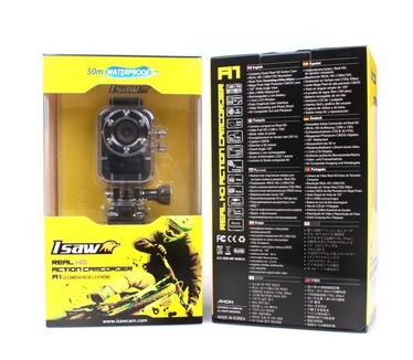 Isaw ISAW A1 Rookie HD ActionCam Zwart
