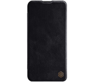 Nillkin Qin PU Leather Book Case - Samsung Galaxy A20e - Zwart  Zwart