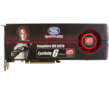Sapphire HD5870 2GB GDDR5 PCIE (Eyefinity 6 Edition)