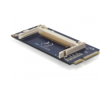 Delock Converter Mini PCI Express (IDE) / 1 x Compact Flash