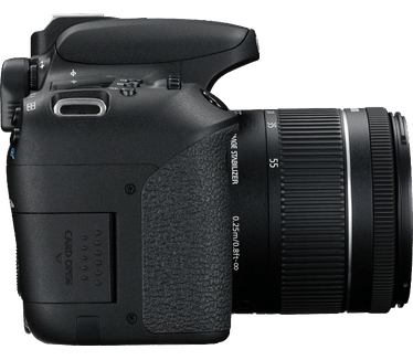 Canon EOS 77D + 18-55mm f/4.0-5.6 IS STM Zwart