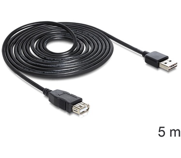 Delock EASY-USB 2.0-A - USB 2.0-A, 5m
