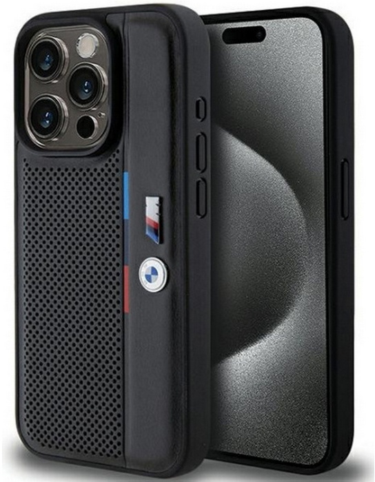Specificaties van BMW M Perforated Tricolor BackCase iPhone 15 Pro Max ...