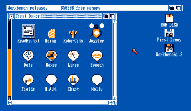 Amiga-OS in Chrome