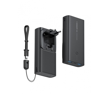 VEGER powerbank 10000 mAh PD QC3.0 20W ACE100 (W1146) black