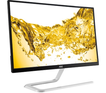 AOC I2281FWH Zilver, Zwart