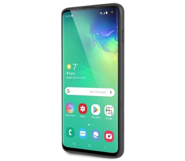 BMW Carbon Tricolore HardCase - Samsung Galaxy S10 Plus - Zwart  Zwart