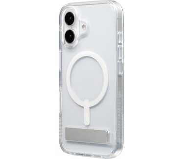Zagg Crystal Palace Snap w/Kickstand (iPhone 16) Transparant