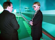 Willem en virtual reality