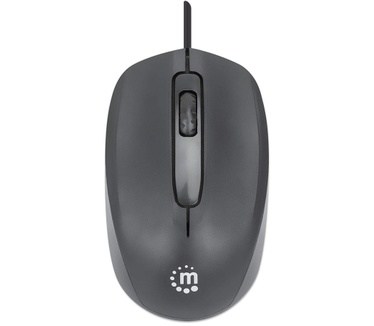 Manhattan Comfort II Wired Optical USB Mouse