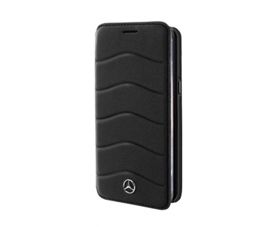 Mercedes-Benz Mercedes-Benz ele Wave Bookcase hoesje voor de Samsung Galaxy S8 - Zwart Zwart