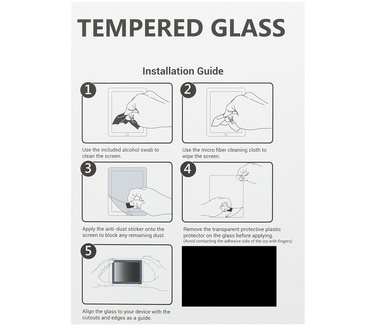 Tacticals Tempered Glass 9H voor Apple iPad Pro (9.7")