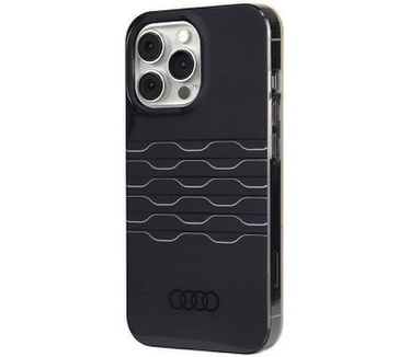 Audi IML Grille Back Case - Apple iPhone 13 Pro Max (6.7") Zwart Zwart