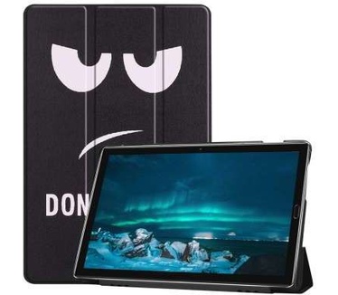 qMust Huawei MediaPad M6 10.8 Tri-Fold Case - Do Not Touch