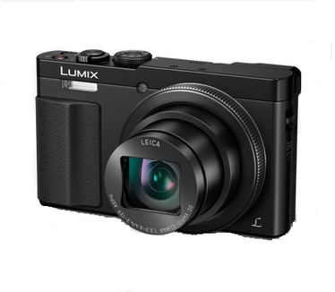 Panasonic Lumix DMC-TZ70 + 8GB SD + Hoes Zwart