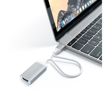 Satechi USB-C naar 4K HDMI Adapter - Zilver
