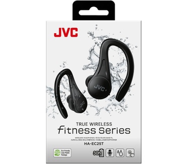 JVC HA-EC25T (Zwart)
