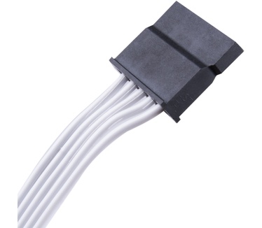 Silverstone DA750R Gold (12V-2x6) Wit