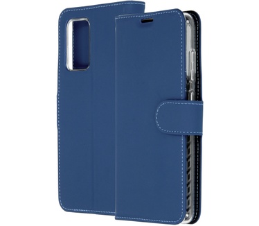 Accezz Wallet Softcase Bookcase Samsung Galaxy A72 - Donkerblauw (Galaxy A72) Blauw