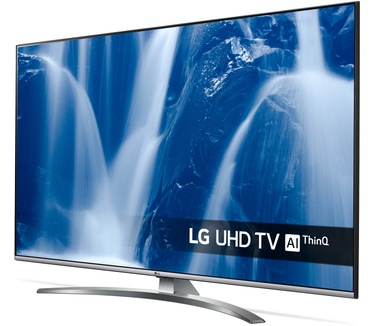 LG 55UM7610PLB ZIlver, Zwart