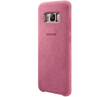 Samsung Galaxy S8 Alcantara Cover (Galaxy S8) Roze