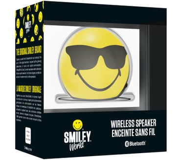 Bigben Interactive Draagbare speaker met bluetooth - coole smiley