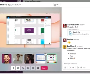 Slack Huddles Video