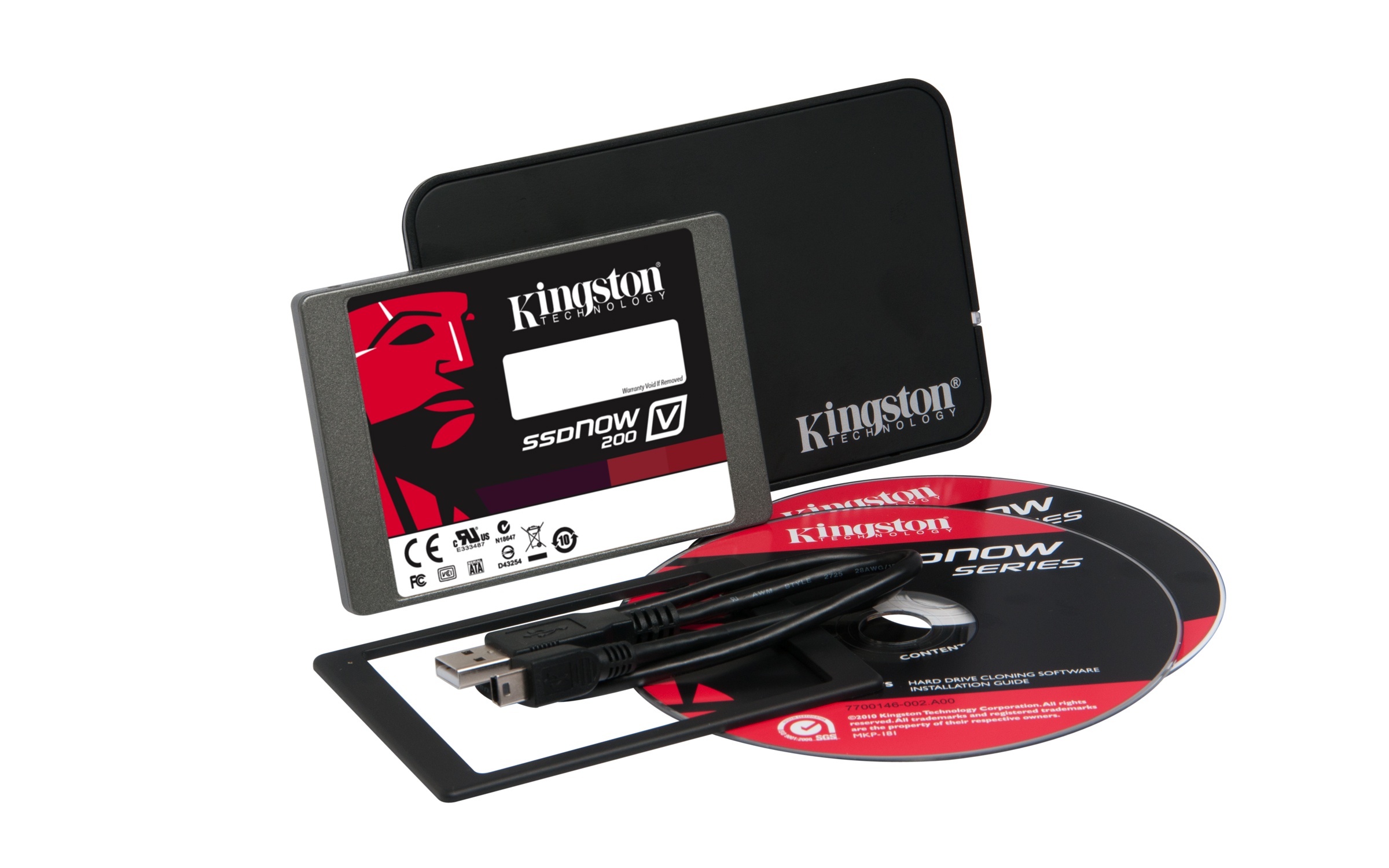Kingston SSDNow V200 Notebook Upgrade Kit 64GB Kenmerken Tweakers