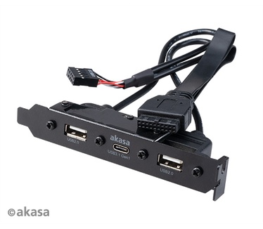 Akasa AK-CBUB53-40BK. Geslacht connector: Male/female. Kleur van het product: Zwart