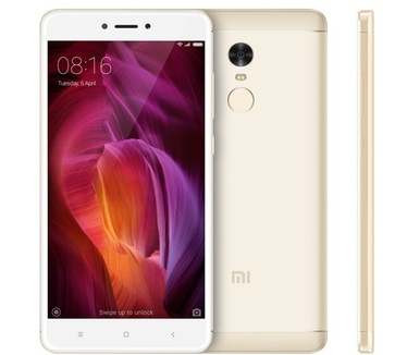 Xiaomi Redmi Note 4 (4GB intern, 64GB opslag) Goud