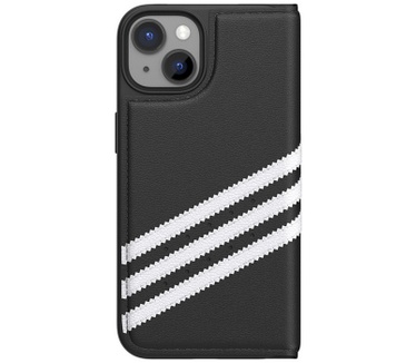 Adidas 3-Stripes Book Case voor Apple iPhone 14 (6.1") - Zwart Zwart