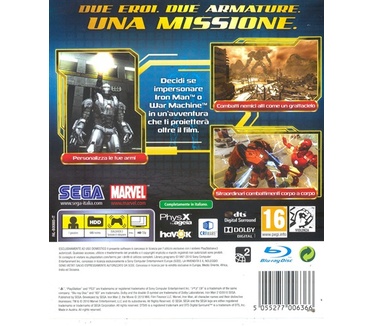 Iron Man 2: The Video Game, PS3