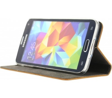 Mobilize Magnet Book Stand Case voor Galaxy S5/S5 Plus - Bruin