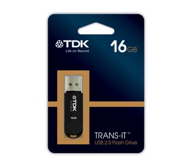 TDK Trans-IT mini 2GB Zwart