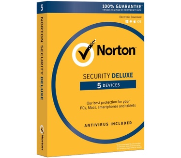 Symantec Norton Security Deluxe 3.0 DE (1 jaar / 5 apparaten)