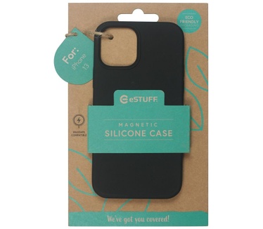eStuff Magnetic Silicone Cover for iPhone 13