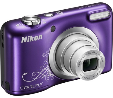 Nikon Coolpix A10 Line Art Paars