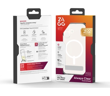 Zagg Crystal Palace Snap w/Kickstand