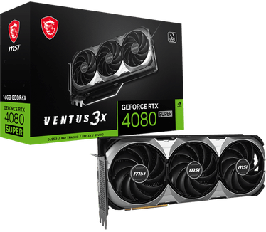 MSI GeForce RTX 4080 SUPER 16G VENTUS 3X