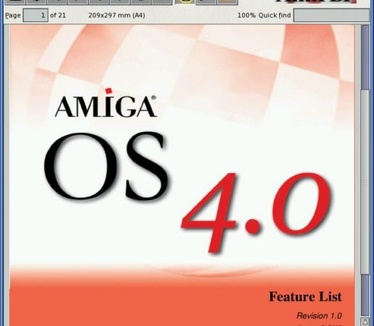 Amiga OS 4.0 screenshot