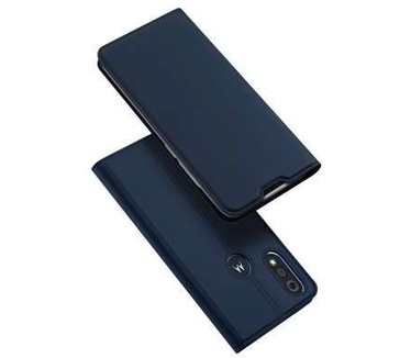 Dux Ducis Motorola Moto E6s 2020 TPU Wallet Case - Blauw