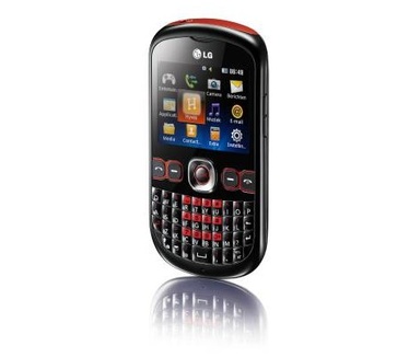 LG C300 In Touch Text Rood (Vodafone-prepaid)