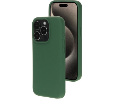 Mobiparts Silicone Cover Apple iPhone 15 Pro Forest Green