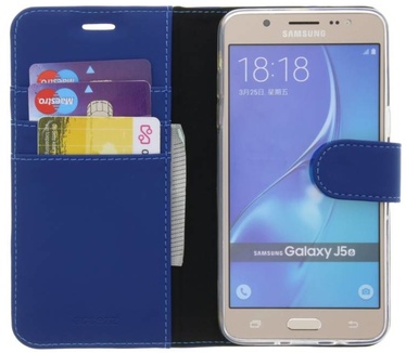 Accezz Wallet Softcase Bookcase Samsung Galaxy J5 (2016) (Galaxy J5 (2016)) Blauw
