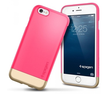 Spigen Case Style Armor Apple iPhone 6 SGP11045 (Azalea Pink)